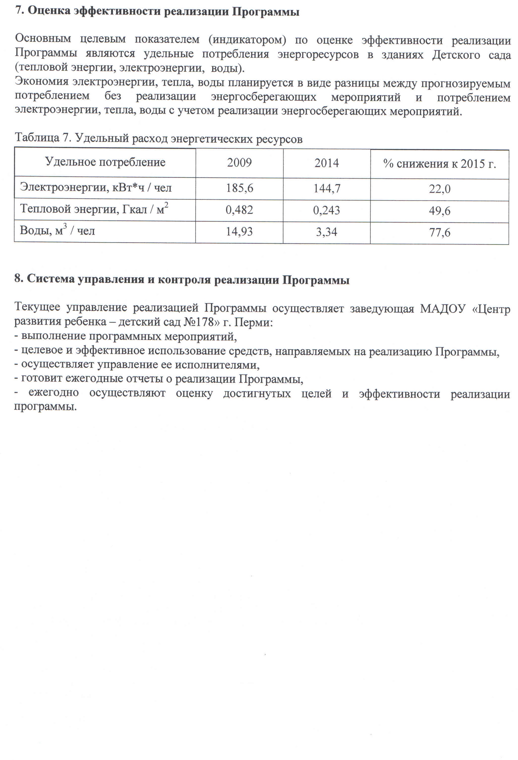 Типовая программа энергосбережения и повышения энергетической эффективности образец 2020